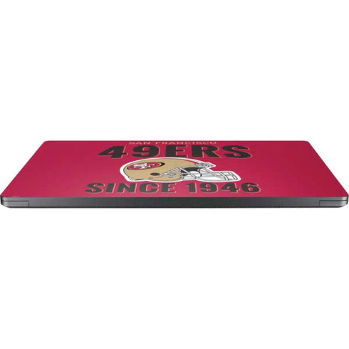 NFL San Francisco 49ers Helmet Surface Laptop 7 13.8in Skin