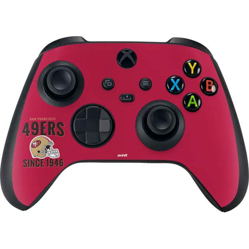 NFL San Francisco 49ers Helmet Xbox Series X Bundle Skin