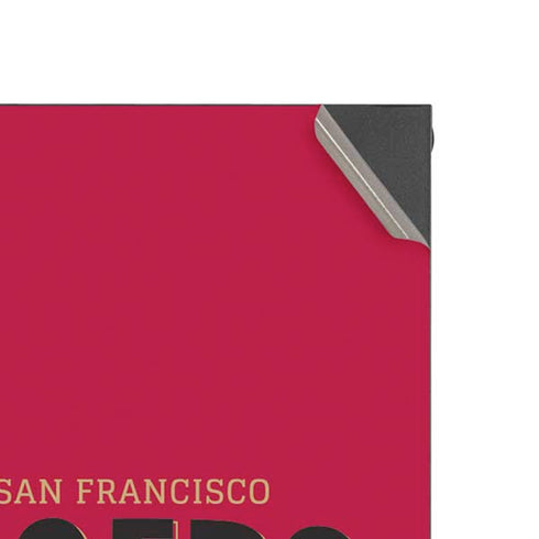 NFL San Francisco 49ers Helmet XBox Series X Digital Edition Console Skin
