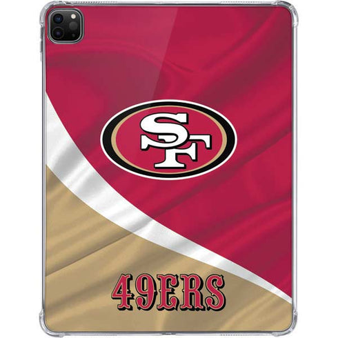 NFL San Francisco 49ers iPad Pro 11in (2024) Clear Case