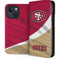 NFL San Francisco 49ers iPhone 13 Folio Case