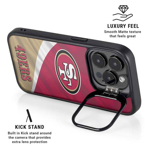 NFL San Francisco 49ers iPhone 14 Pro Kickstand Case