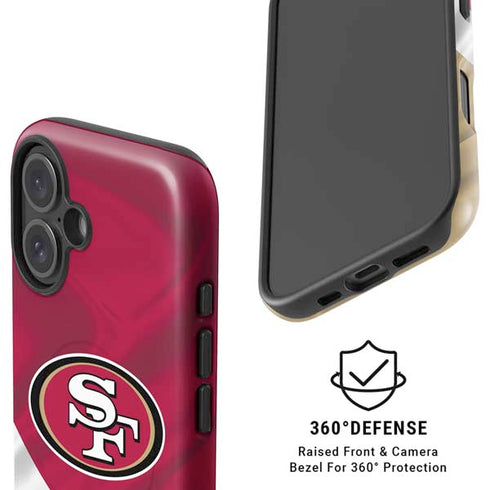 NFL San Francisco 49ers iPhone 16 Magsafe Impact Case