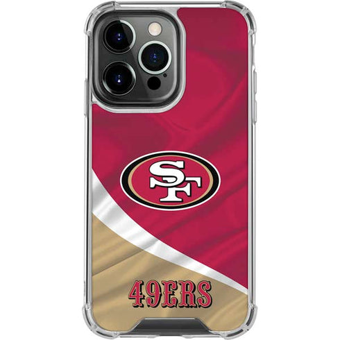 NFL San Francisco 49ers iPhone 16 Pro Clear Case