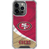 NFL San Francisco 49ers iPhone 16 Pro Clear Case