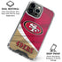 NFL San Francisco 49ers iPhone 16 Pro Clear Case