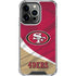 NFL San Francisco 49ers iPhone 16 Pro Max Clear Case