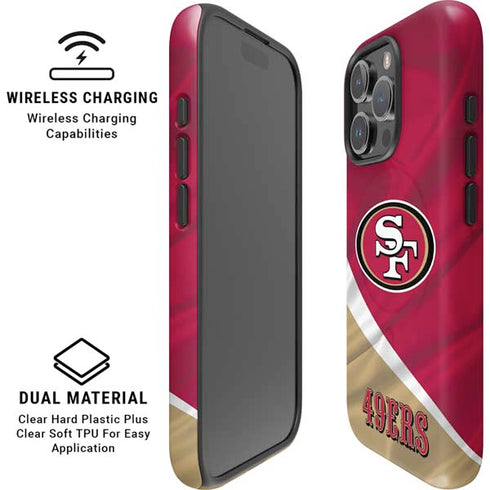 NFL San Francisco 49ers iPhone 16 Pro Max Magsafe Impact Case