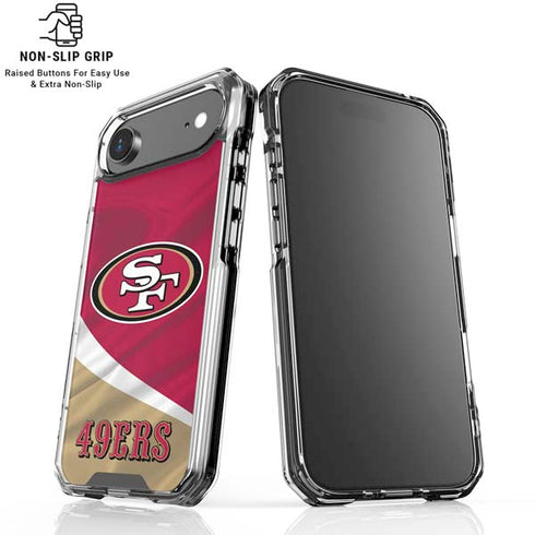 NFL San Francisco 49ers iPhone 17 Air Clear Case