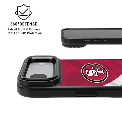 NFL San Francisco 49ers iPhone 17 Air Kickstand Case