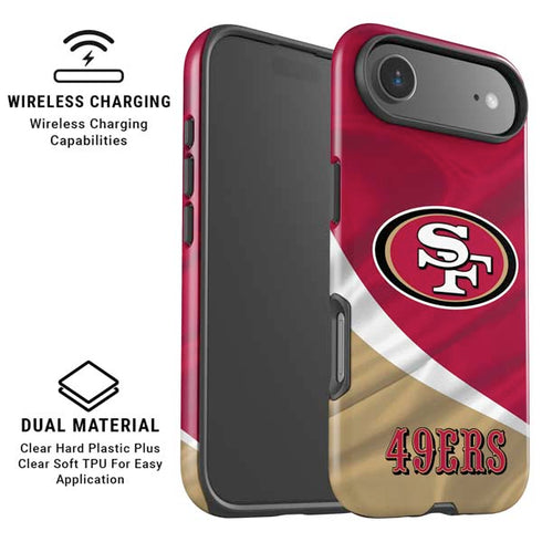 NFL San Francisco 49ers iPhone 17 Air Magsafe Impact Case