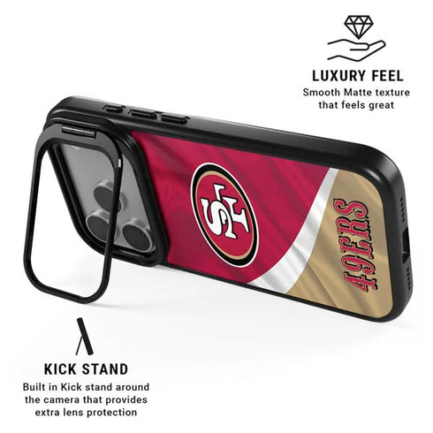 NFL San Francisco 49ers iPhone 17 Pro Kickstand Case