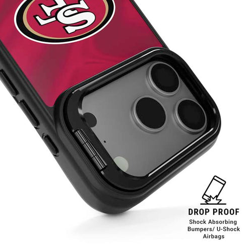 NFL San Francisco 49ers iPhone 17 Pro Max Kickstand Case