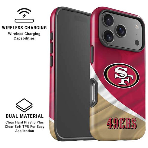 NFL San Francisco 49ers iPhone 17 Pro Max Magsafe Impact Case