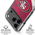 NFL San Francisco 49ers iPhone 18 Pro Clear Case