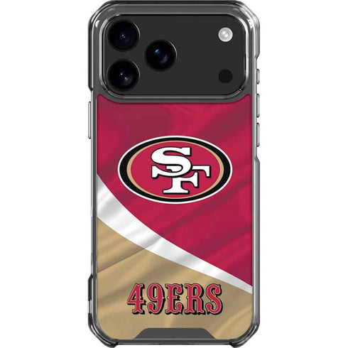 NFL San Francisco 49ers iPhone 18 Pro Max Clear Case