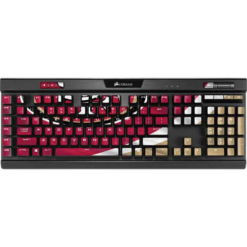 NFL San Francisco 49ers K95 RGB PLATINUM Mechanical Gaming Keyboard Skin