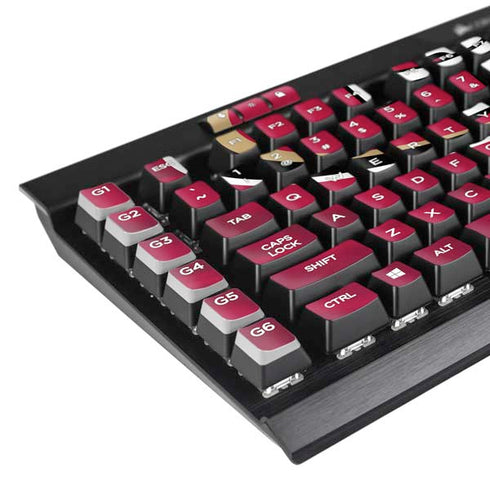 NFL San Francisco 49ers K95 RGB PLATINUM Mechanical Gaming Keyboard Skin