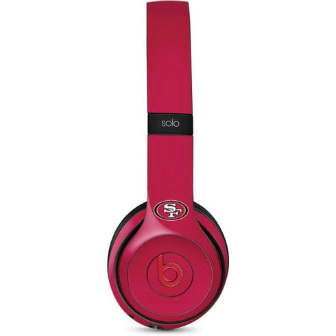 NFL San Francisco 49ers Large Logo Beats Solo 3 Wireless Skin