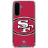 NFL San Francisco 49ers Large Logo Galaxy A36 5G Clear Case