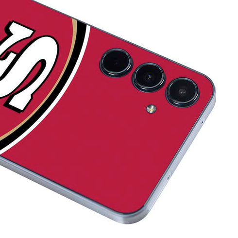 NFL San Francisco 49ers Large Logo Galaxy A55 5G Skin