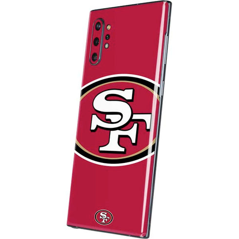 NFL San Francisco 49ers Large Logo Galaxy Note 10 Plus Skin
