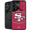 NFL San Francisco 49ers Large Logo Galaxy S24 FE Kickstand Case