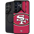 NFL San Francisco 49ers Large Logo Galaxy S25 Plus Kickstand Case