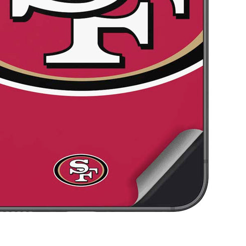 NFL San Francisco 49ers Large Logo Galaxy S25 Plus Skin