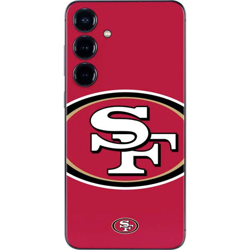 NFL San Francisco 49ers Large Logo Galaxy S24 Skin