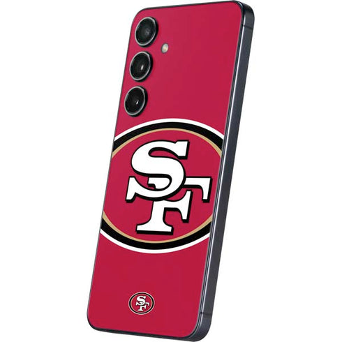 NFL San Francisco 49ers Large Logo Galaxy S24 Skin