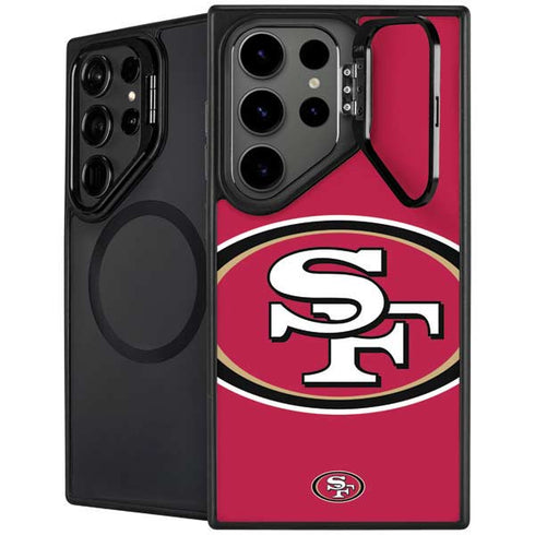 NFL San Francisco 49ers Large Logo Galaxy S25 Ultra Kickstand Case
