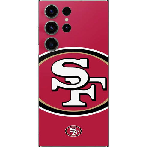 NFL San Francisco 49ers Large Logo Galaxy S25 Ultra Skin