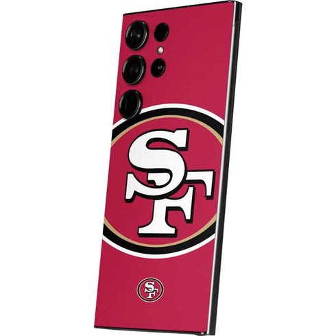 NFL San Francisco 49ers Large Logo Galaxy S24 Ultra Skin