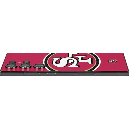 NFL San Francisco 49ers Large Logo Galaxy S25 Ultra Skin