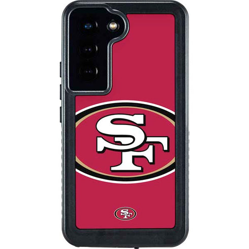 NFL San Francisco 49ers Large Logo Galaxy S24 Waterproof Case