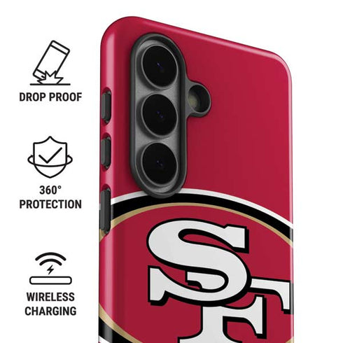 NFL San Francisco 49ers Large Logo Galaxy S26 Impact Case