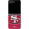NFL San Francisco 49ers Large Logo Galaxy Z Flip6 Skin