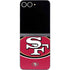NFL San Francisco 49ers Large Logo Galaxy Z Flip6 Skin