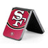 NFL San Francisco 49ers Large Logo Galaxy Z Flip6 Skin