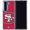 NFL San Francisco 49ers Large Logo Galaxy Z Fold6 Clear Case
