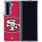 NFL San Francisco 49ers Large Logo Galaxy Z Fold7 Clear Case