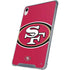 NFL San Francisco 49ers Large Logo iPad 11th Gen (2025) Clear Case
