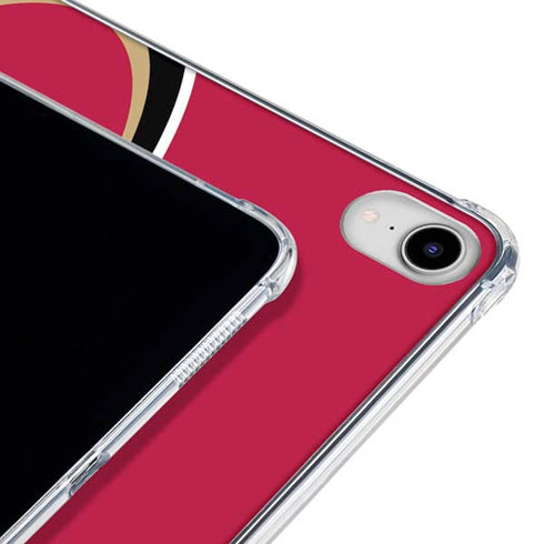 NFL San Francisco 49ers Large Logo iPad 11th Gen (2025) Clear Case