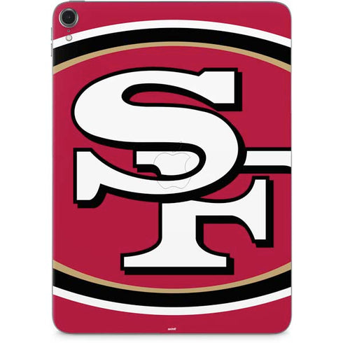 NFL San Francisco 49ers Large Logo Apple iPad Pro Skin