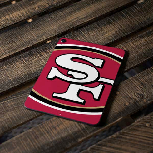 NFL San Francisco 49ers Large Logo Apple iPad Pro Skin