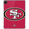 NFL San Francisco 49ers Large Logo iPad Pro 11in (2024) Clear Case