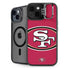 NFL San Francisco 49ers Large Logo iPhone 14 Kickstand Case