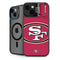 NFL San Francisco 49ers Large Logo iPhone 14 Plus Kickstand Case