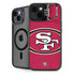 NFL San Francisco 49ers Large Logo iPhone 14 Plus Kickstand Case